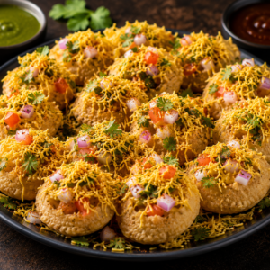 Sukhi Puri / Sev Puri